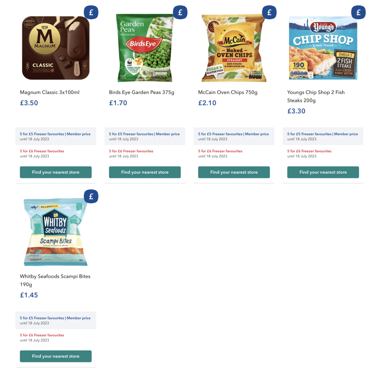 Coop freezer meal deal jun-jul 23