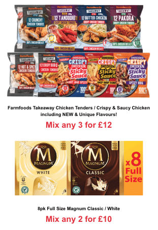 Farmfoods offers until 28 aug 23