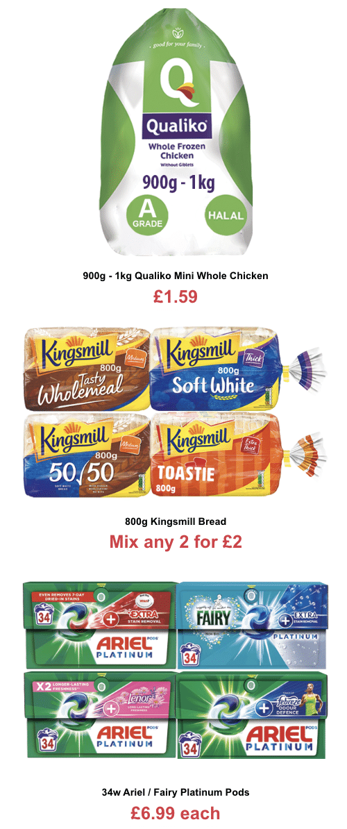 Farmfoods offers until 16 Oct 23