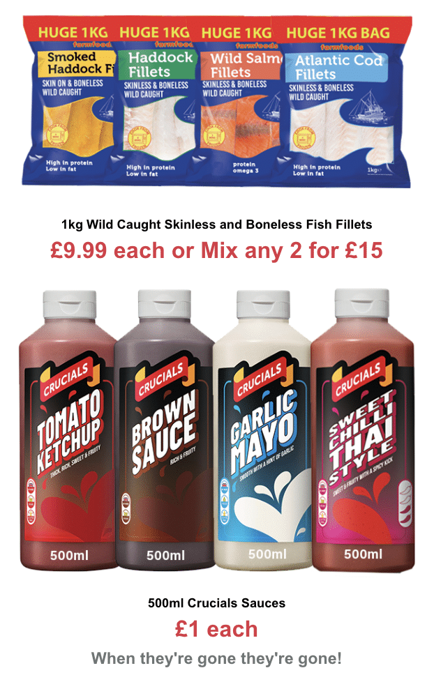 Farmfoods offers until 6 Nov 23