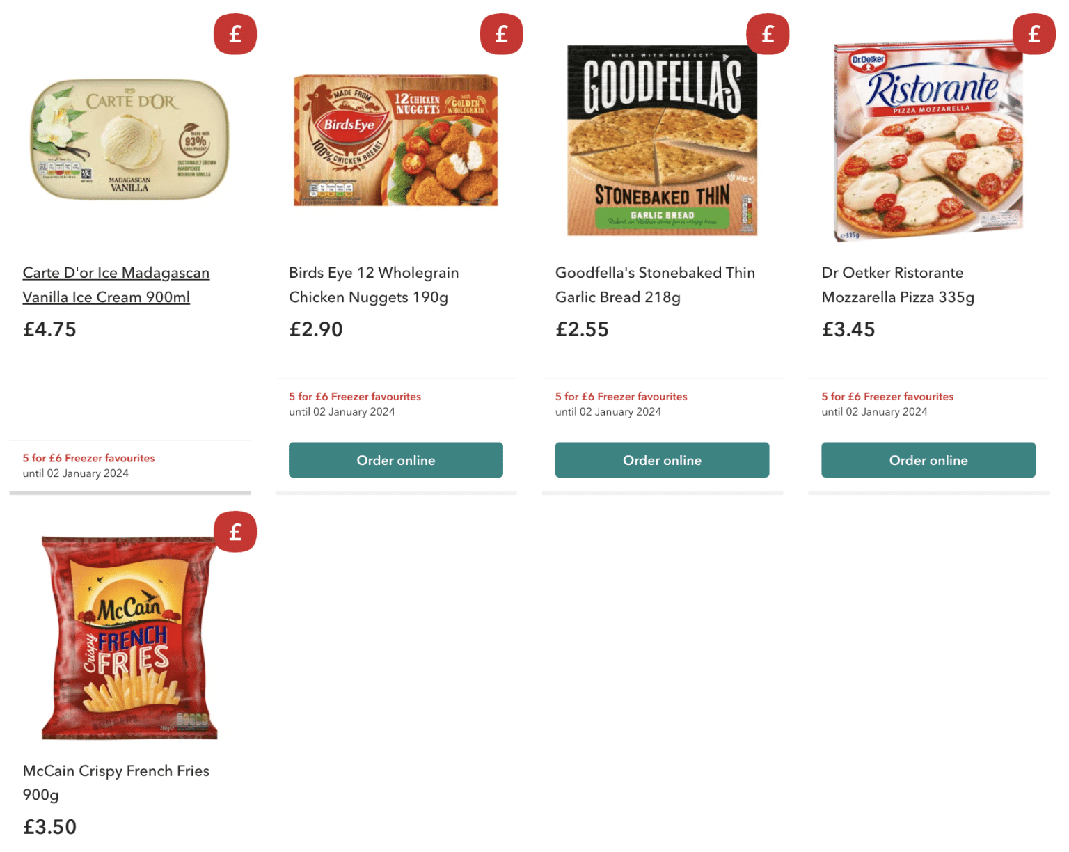 Latest Co-op &pound;6 Frozen Meal Deal (December 2023) - Skint Dad