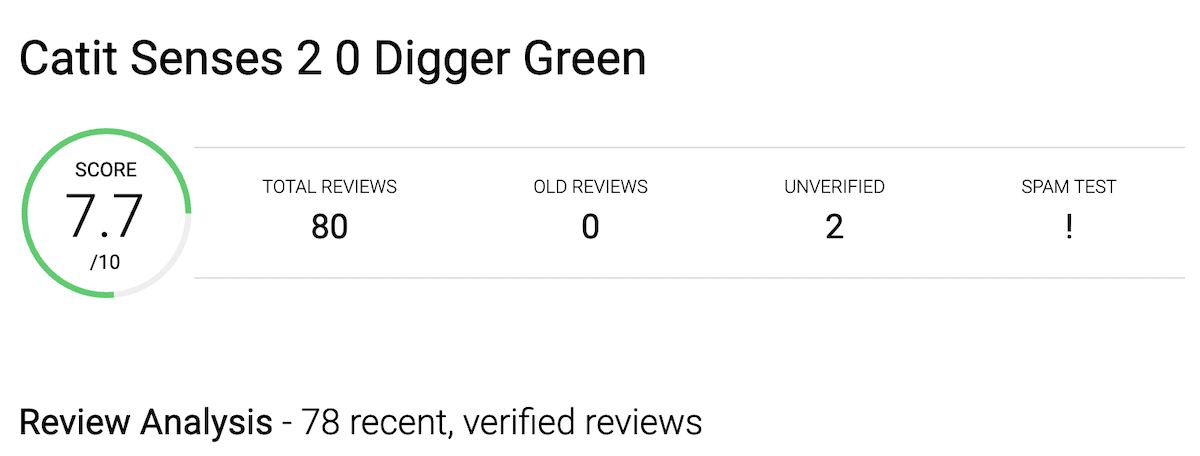 the review index review summary