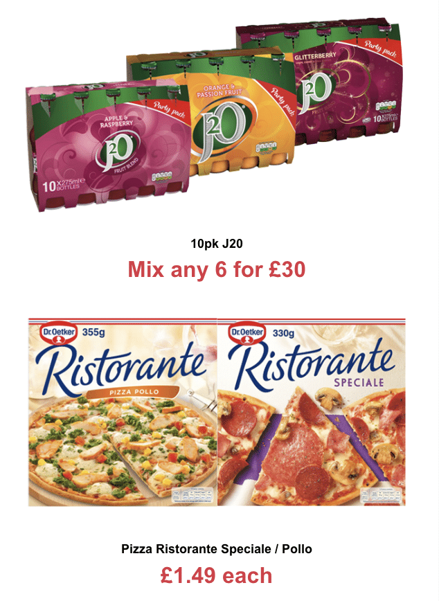 Farmfoods offers until 11 dec 23 