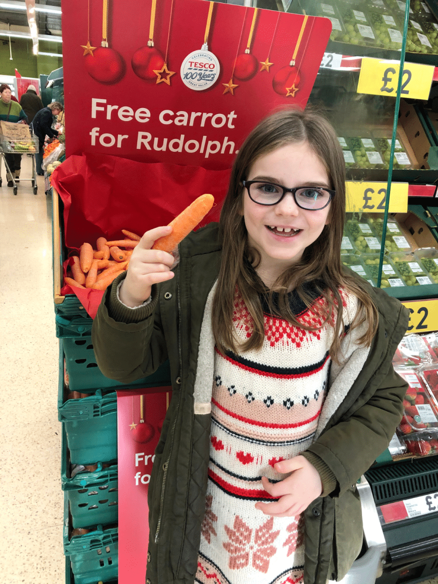free carrots for rudolph