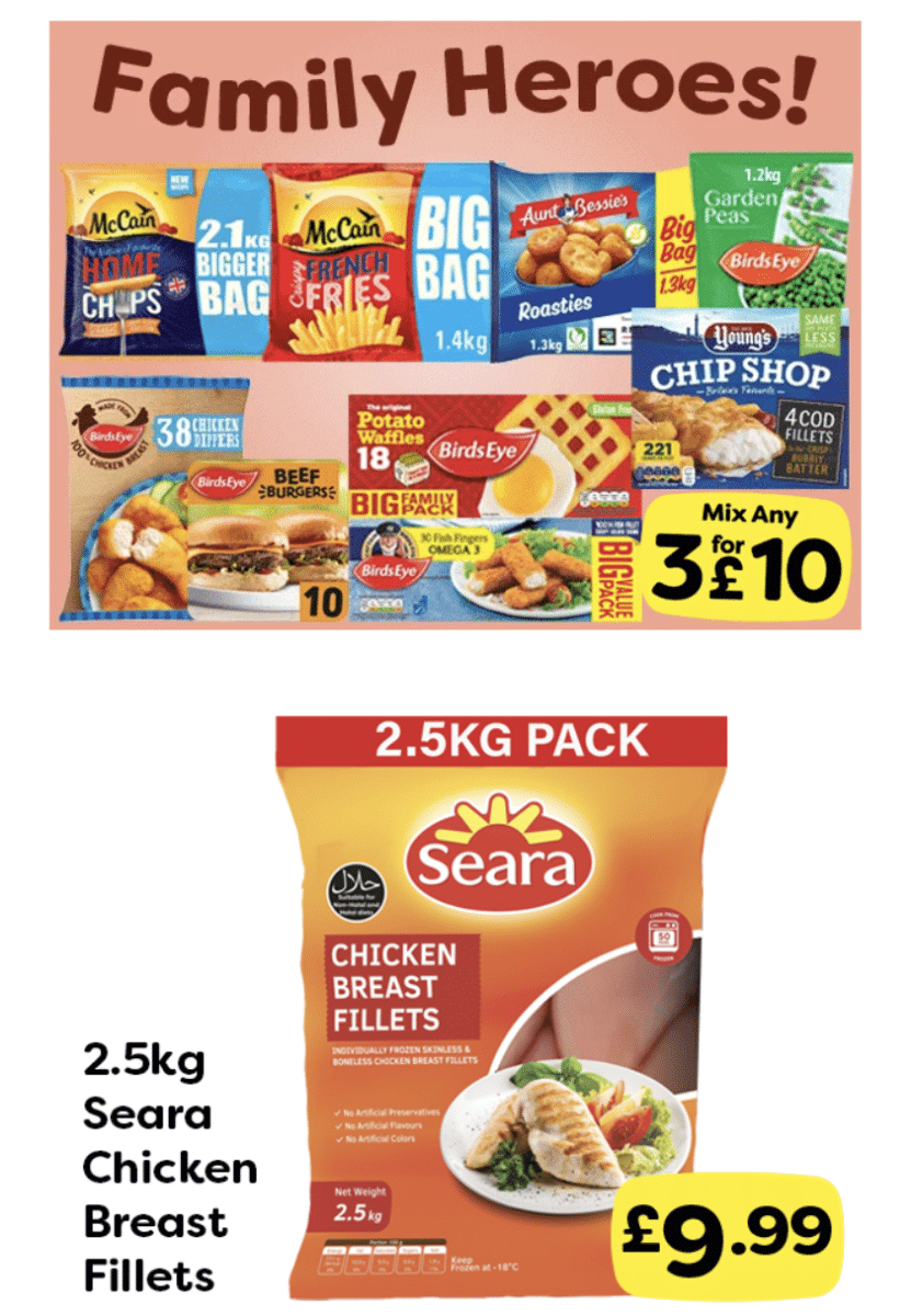 Farmfoods offers until 11 March 24 