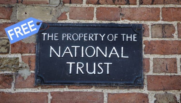 national trust sign