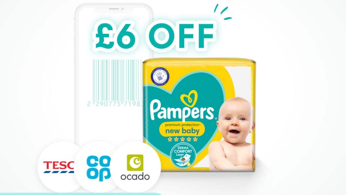 pampers nappies coupon
