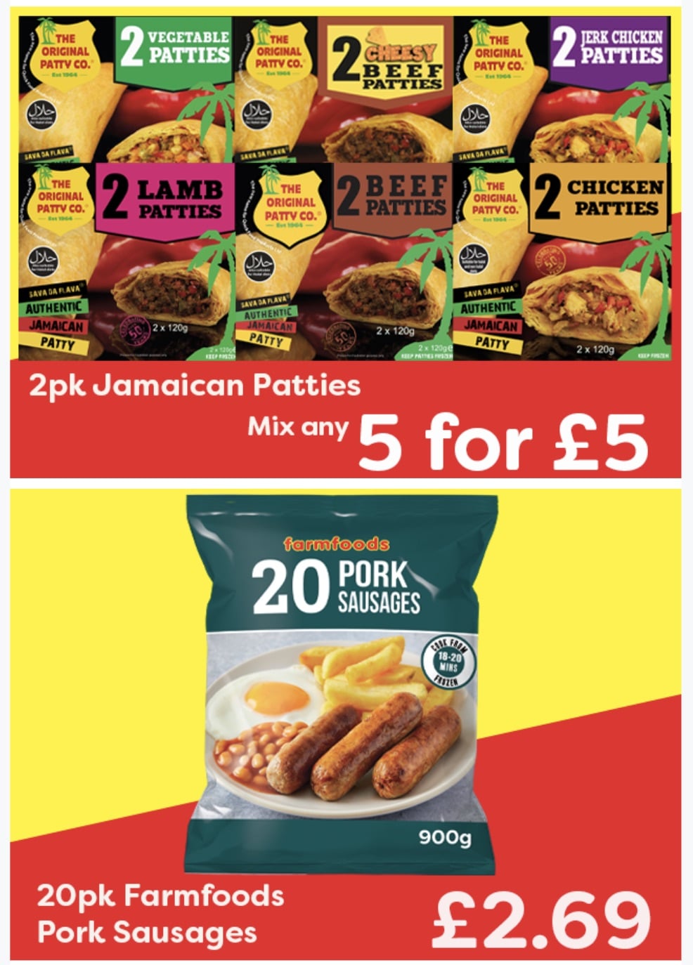 Farmfoods offers until 8 July 2024