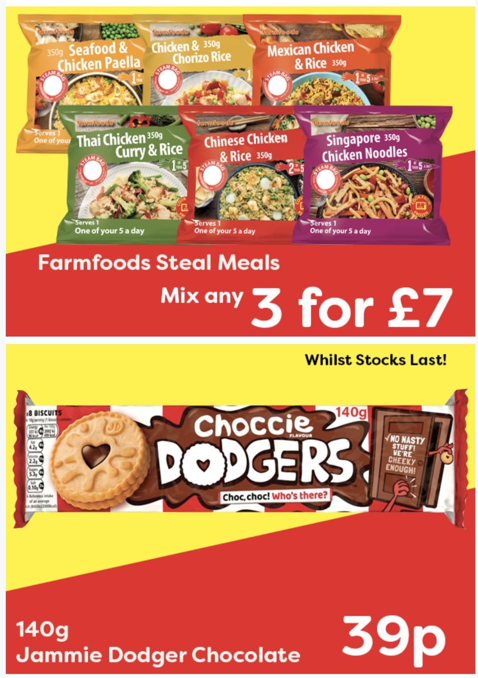 Farmfoods offers until 1 July 2024