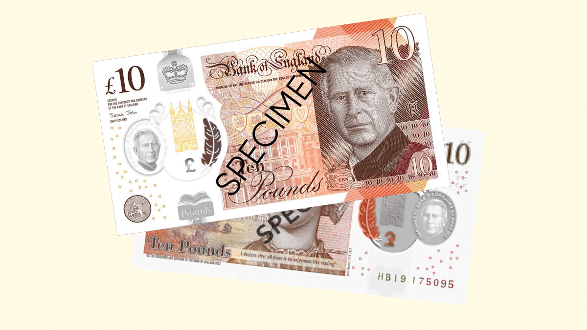 king charles new 10 note