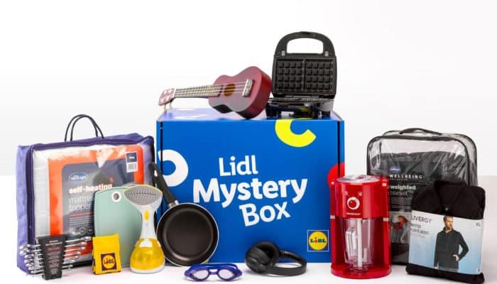 Lidl Mystery box contents