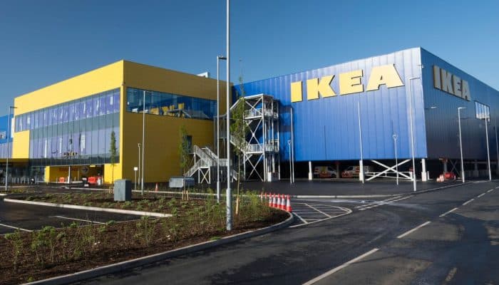 A photo of a Ikea store