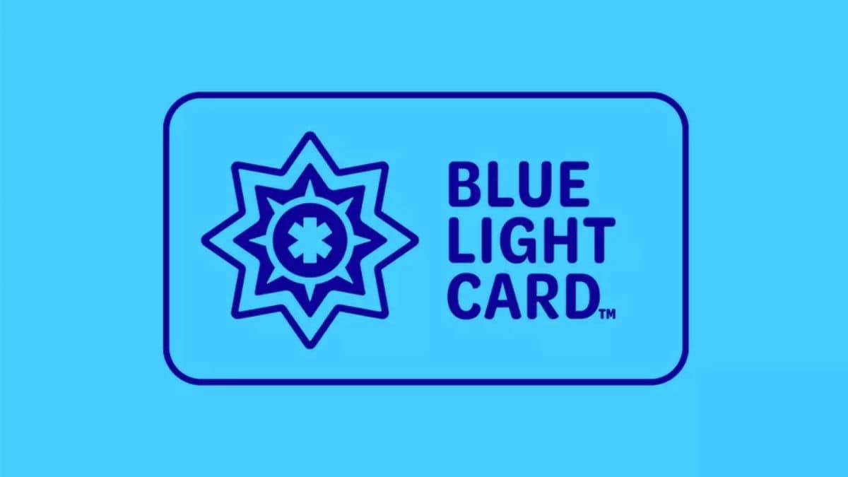 Picture of the Blue Light Card logo