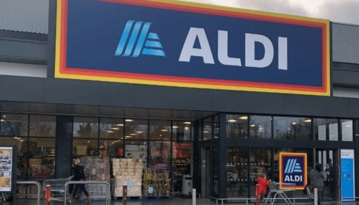 Aldi storefront