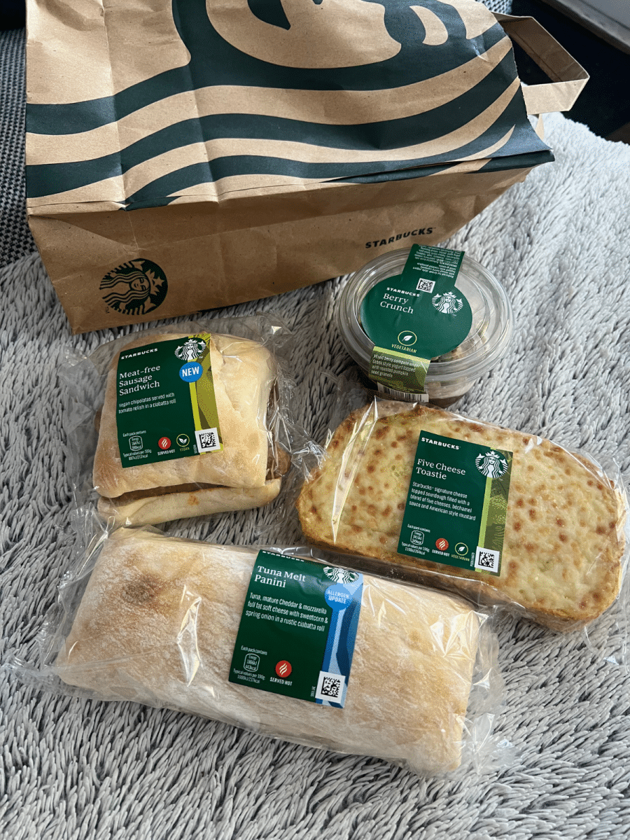 too good to go starbucks contents