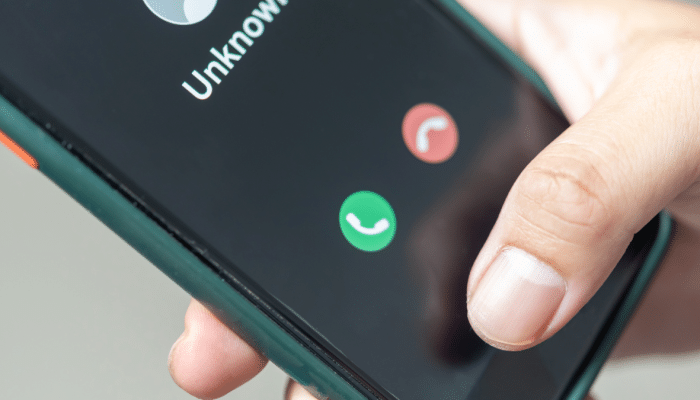 unknown phone call