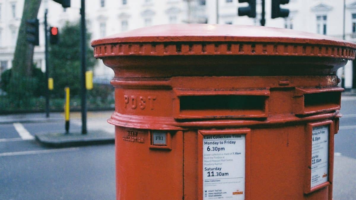 A British postbox