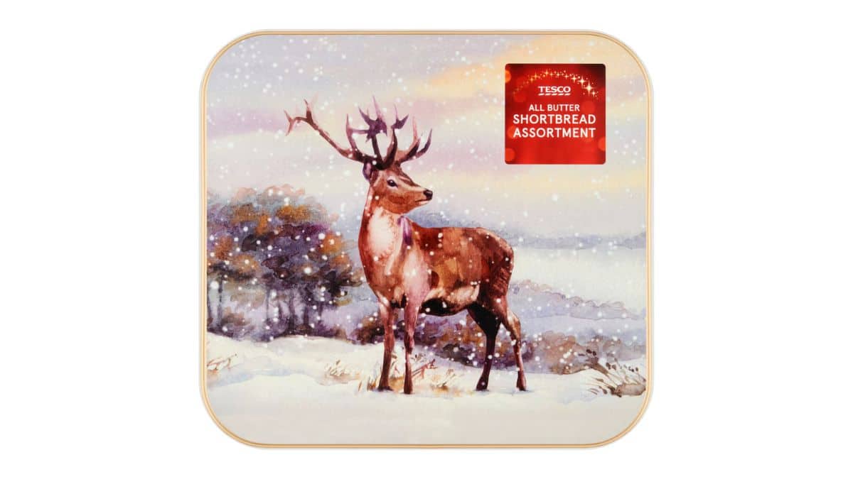 Tesco Shortbread Assortment Tin