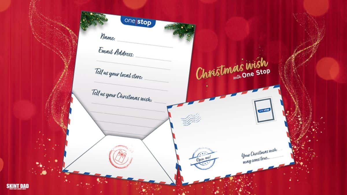 One Stop is giving shoppers the chance to win a Christmas wish worth up to £1,000