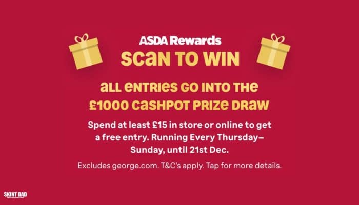 Asda christmas scan to win 2025