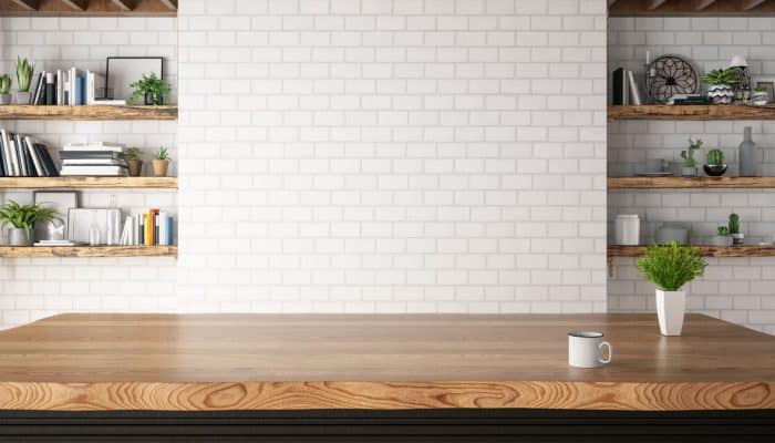 A quiet kitchen table in natural light