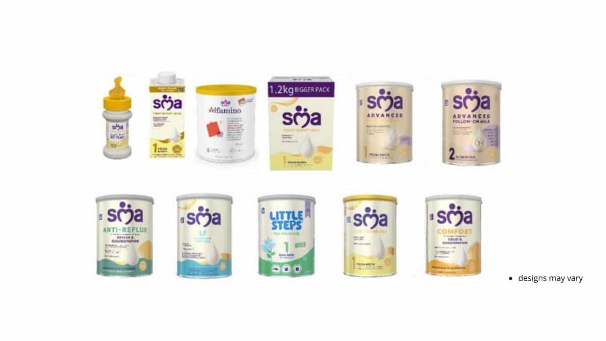 sma baby formula recall january 2026