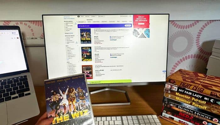 Researching DVDs and Blu-rays to resell for profit