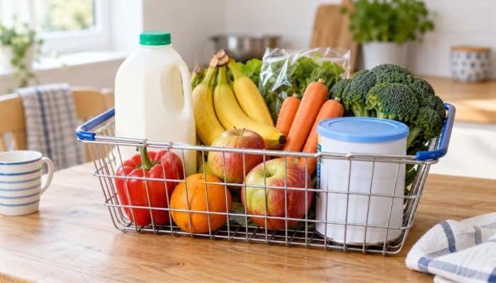 Milk, fruit, vegetables and baby formula eligible for Healthy Start