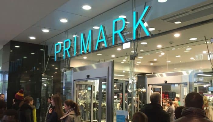 Primark store exterior